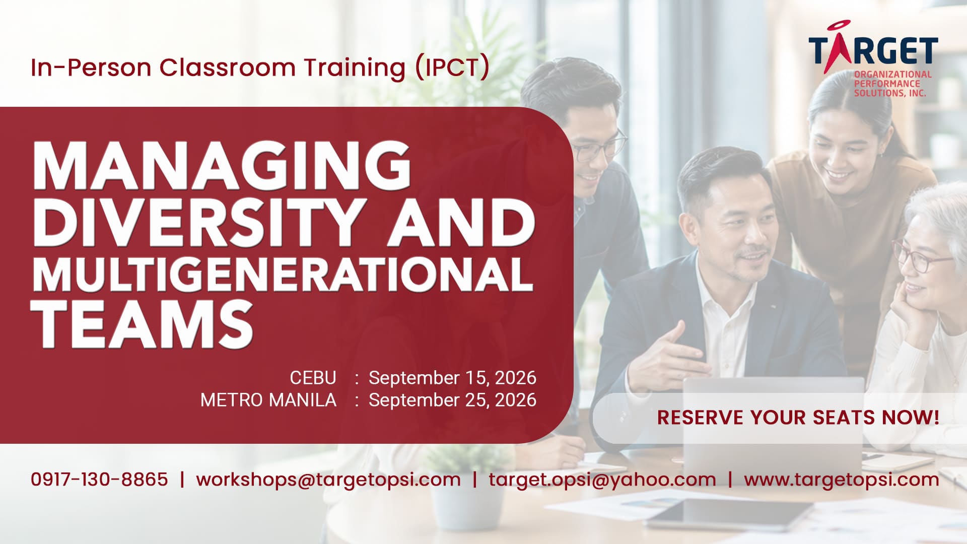 Managing Diversity and Multigenerational Teams
