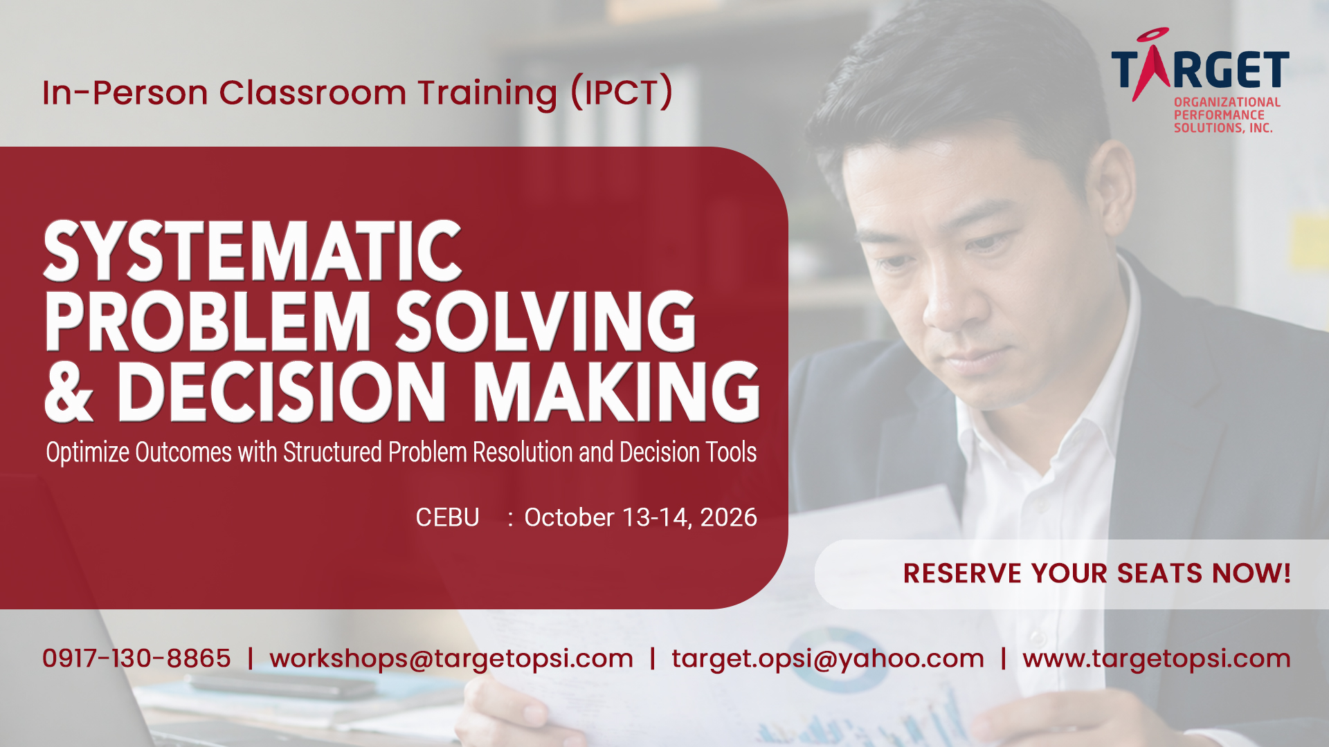 Systematic Problem Solving and Decision Making